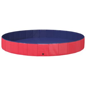 vidaXL &Pi;&iota;&sigma;ί&nu;&alpha; &Sigma;&kappa;ύ&lambda;&omicron;&upsilon; &Kappa;ό&kappa;&kappa;&iota;&nu;&omicron; &Oslash;300 x 38 cm &Chi;&omicron;&nu;&tau;&rho;ό PVC