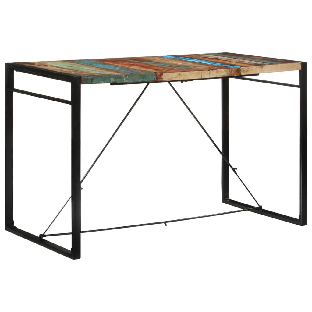 vidaXL Τραπέζι Μπαρ 175 x 90 x 110 εκ. από Μασίφ Ανακυκλωμένο Ξύλο