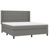 vidaXL &Kappa;&rho;&epsilon;&beta;ά&tau;&iota; Boxspring &mu;&epsilon; &Sigma;&tau;&rho;ώ&mu;&alpha; &Sigma;&kappa;&omicron;ύ&rho;&omicron; &Gamma;&kappa;&rho;&iota; 160x200 &epsilon;&kappa; &Upsilon;&phi;&alpha;&sigma;&mu;ά&tau;&iota;&nu;&omicron;