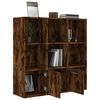 vidaXL Βιβλιοθήκη Καπνιστή Δρυς 98 x 30 x 98 εκ.