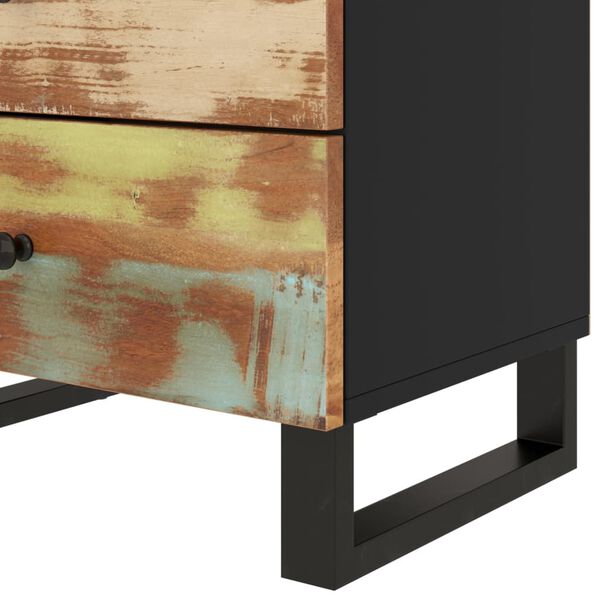 vidaXL Κομοδίνο 50 x 33 x 62 εκ. Μασίφ Ανακυκλωμένο Ξύλο & Επεξ. Ξύλο