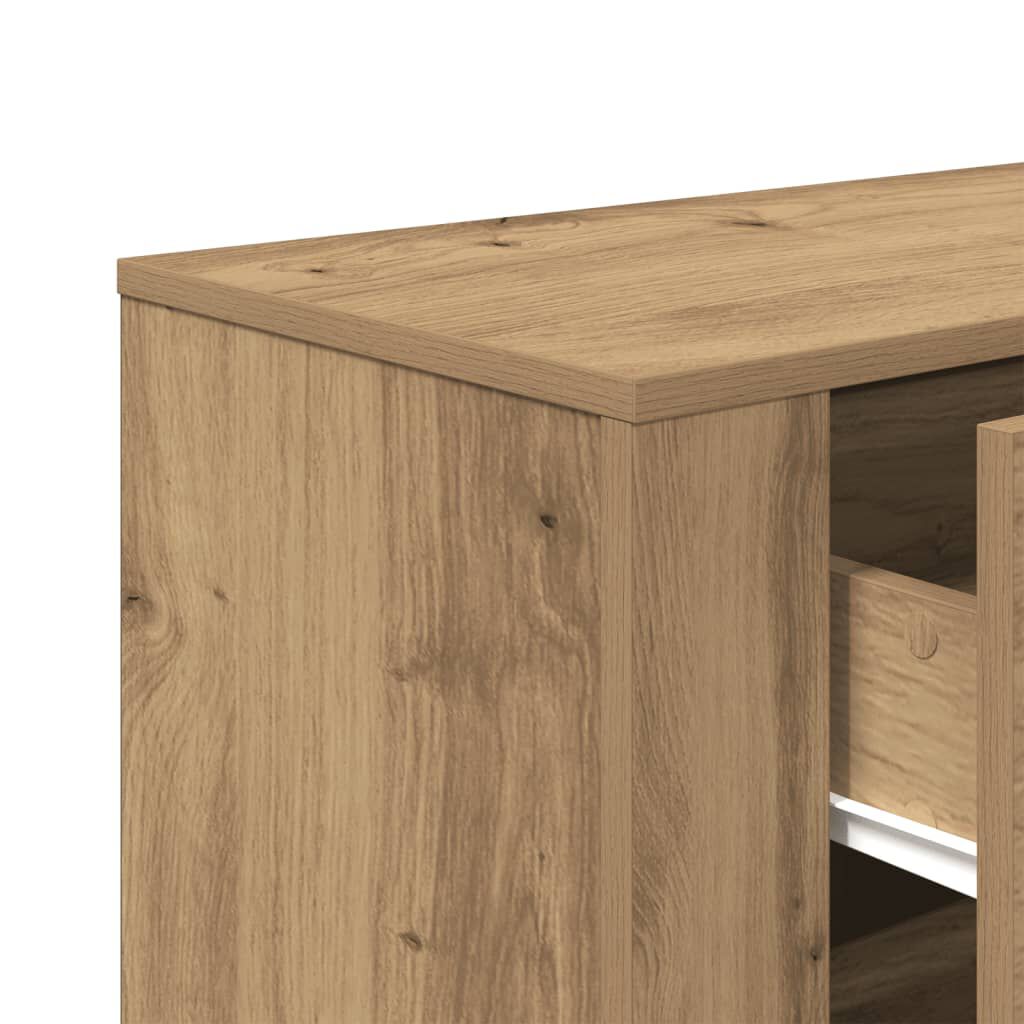 vidaXL Ντουλάπι Αρτισιανή Δρυς 80x33x70 εκ. από Επεξεργασμένο Ξύλο