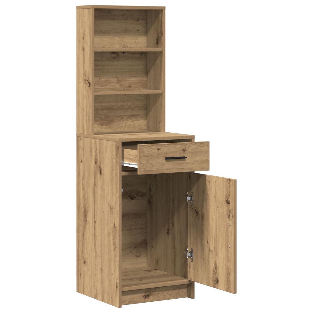 vidaXL Ψηλό Ντουλάπι Artisan Δρυς 40x41x135 cm Μοριοσανίδα