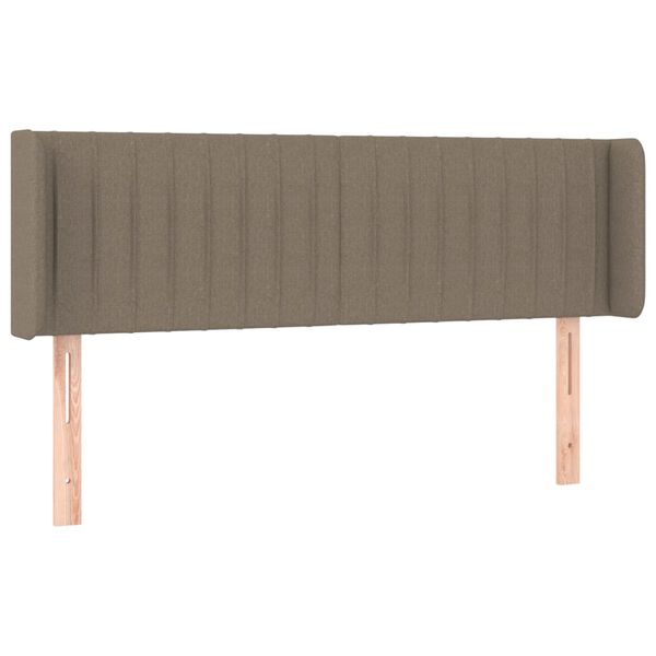 vidaXL &Kappa;&epsilon;&phi;&alpha;&lambda;ά&rho;&iota; &mu;&epsilon; &Pi;&tau;&epsilon;&rho;ύ&gamma;&iota;&alpha; Taupe 147x16x78/88 &epsilon;&kappa;. &Upsilon;&phi;&alpha;&sigma;&mu;ά&tau;&iota;&nu;&omicron;