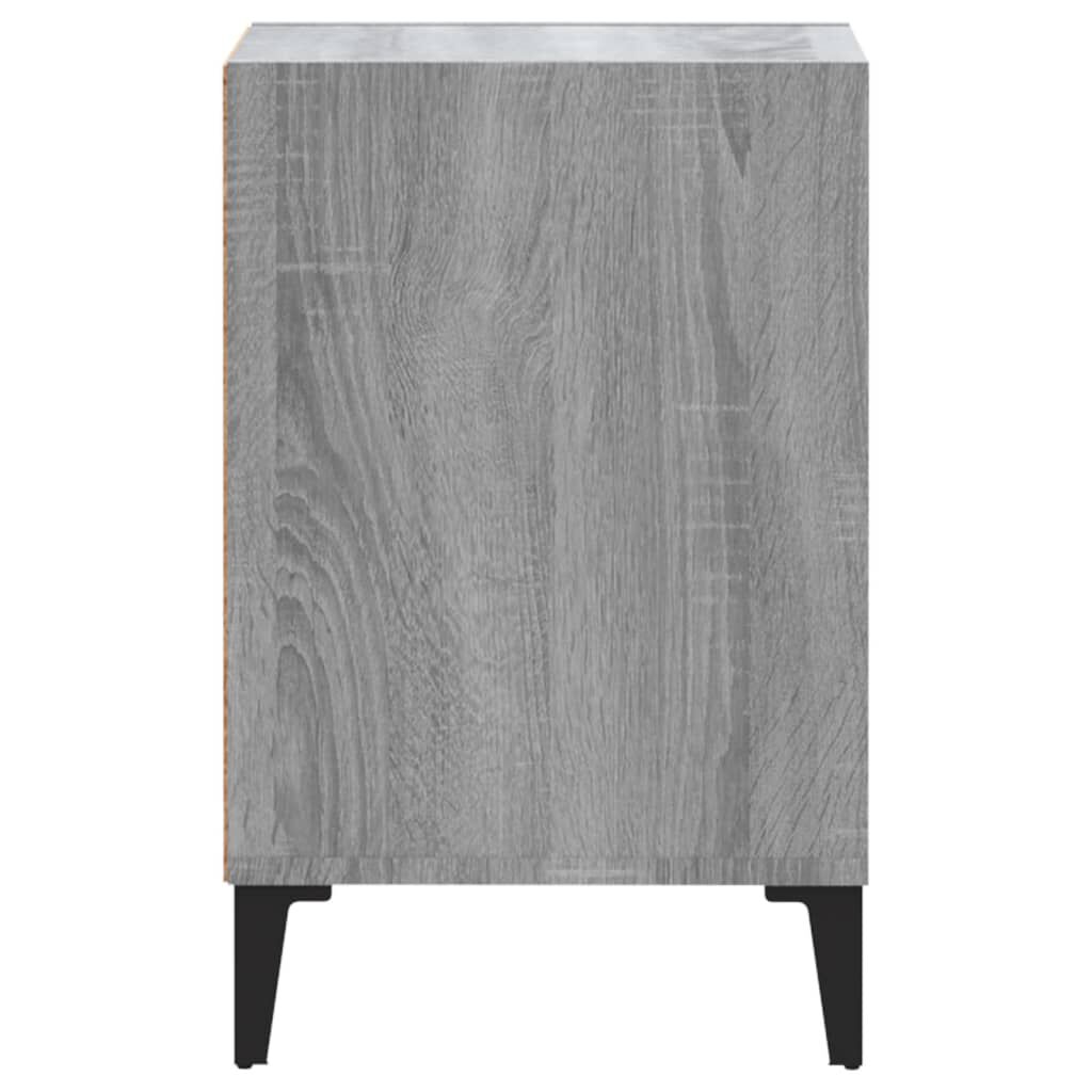 vidaXL Έπιπλο Τηλεόρασης Γκρι Sonoma 100x35x55 εκ. από Επεξεργ. Ξύλο