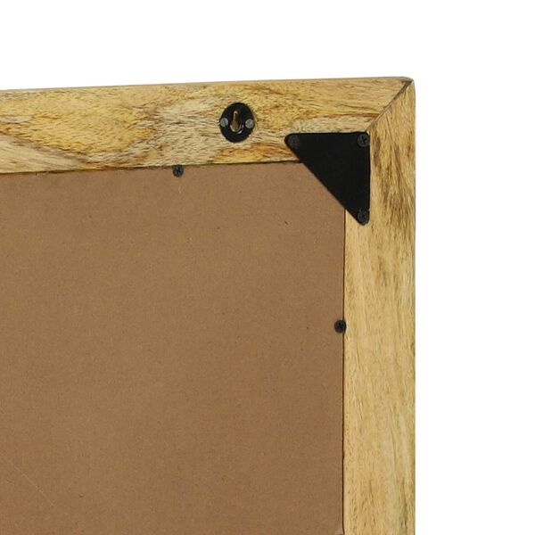 vidaXL Καθρέφτης Μπάνιου Καφέ 50 x 22 x 70 εκ Στερεό άγριο ξύλο μάνγκο
