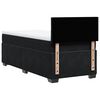 vidaXL Κρεβάτι Boxspring με Στρώμα Μαύρο 100x200 εκ. Βελούδινο