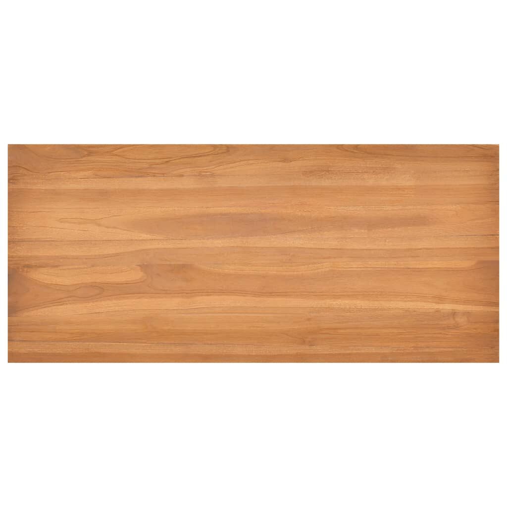 vidaXL Γραφείο 100 x 45 x 75 εκ. από Μασίφ Ξύλο Teak