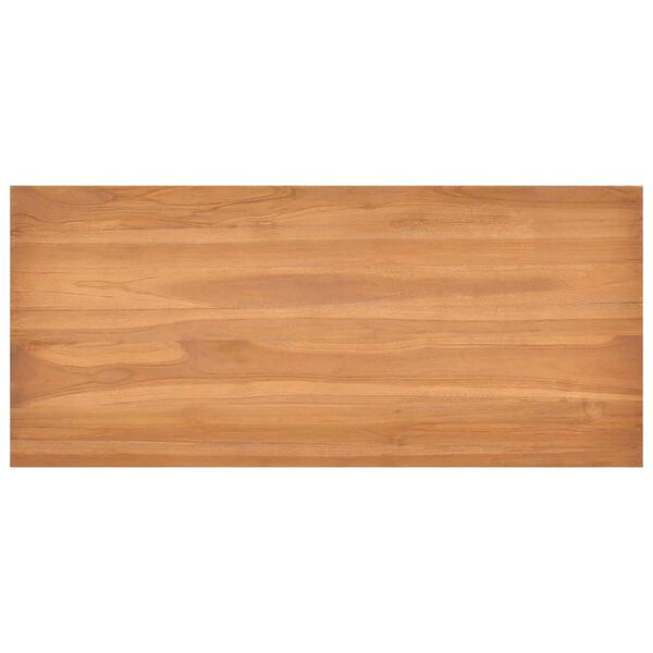 vidaXL Γραφείο 100 x 45 x 75 εκ. από Μασίφ Ξύλο Teak