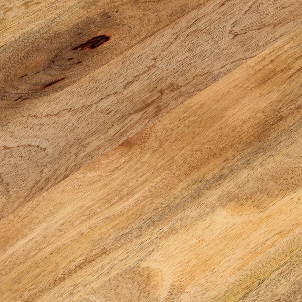 vidaXL Επιφάνεια Τραπεζιού Οβάλ 120x50x2,5 εκ. Μασίφ Ξύλο Μάνγκο