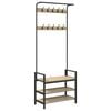 vidaXL &Kappa;&rho;&epsilon;&mu;ά&sigma;&tau;&rho;&alpha; Sonoma &Delta;&rho;&upsilon;&sigmaf; 75 x 34 x 184 &epsilon;&kappa; &Epsilon;&pi;&epsilon;&xi;&epsilon;&rho;&gamma;&alpha;&sigma;&mu;έ&nu;&omicron; &xi;ύ&lambda;&omicron;