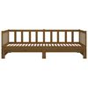 vidaXL Καναπές Κρεβάτι Καφέ Μελί 2 x (90 x 200) εκ. Μασίφ Ξύλο Πεύκου