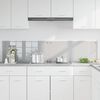 vidaXL Πίσω Πάνελ Κουζίνας 2 pcs Ανοιχτό γκρι 90 x 40 cm