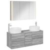 vidaXL &Sigma;&epsilon;&tau; &Epsilon;&pi;ί&pi;&lambda;&omega;&nu; &Mu;&pi;ά&nu;&iota;&omicron;&upsilon; 4 pcs &Gamma;&kappa;&rho;&iota; Sonoma