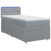 vidaXL &Kappa;&rho;&epsilon;&beta;ά&tau;&iota; box spring &mu;&epsilon; &sigma;&tau;&rho;ώ&mu;&alpha; &Alpha;&nu;&omicron;&iota;&chi;&tau;ό &gamma;&kappa;&rho;&iota; 90 x 190 cm Ύ&phi;&alpha;&sigma;&mu;&alpha;