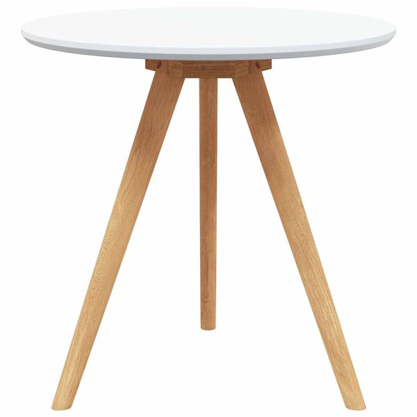 vidaXL Τραπεζάκι σαλονιού Καφέ 50 x 50 x 46 εκ Μασίφ ξύλο καρυδιάς