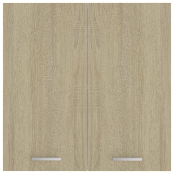 vidaXL Ντουλάπι Κρεμαστό Sonoma Δρυς 60 x 31 x 60 εκ. από Επεξ. Ξύλο