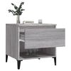 vidaXL Βοηθητικά Τραπέζια 2 τεμ. Γκρι Sonoma 50x46x50 εκ. Επεξ. Ξύλο