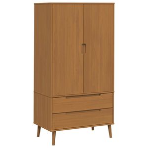 vidaXL &Nu;&tau;&omicron;&upsilon;&lambda;ά&pi;&iota; MOLDE &Kappa;&alpha;&rho;&alpha;&mu;έ&lambda;&alpha; 90 x 55 x 175 &epsilon;&kappa; &Mu;&alpha;&sigma;ί&phi; &Xi;ύ&lambda;&omicron; &Pi;&epsilon;ύ&kappa;&omicron;&upsilon;