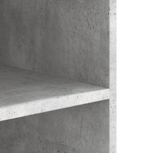 vidaXL Ντουλάπι Τοίχου Γκρι Σκυρ. 75x35x60 εκ. Επεξεργασμένο Ξύλο