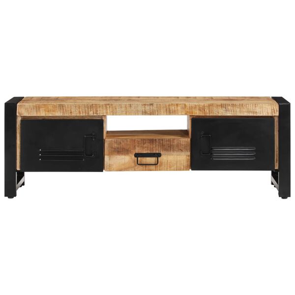 vidaXL Έπιπλο Τηλεόρασης 120 x 30 x 40 εκ. από Μασίφ Ξύλο Μάνγκο