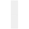 vidaXL Ντουλάπα Λευκή 80 x 50 x 200 εκ. από Επεξεργασμένο Ξύλο