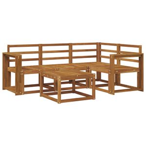 vidaXL &Sigma;&epsilon;&iota;&rho;ά &Kappa;&alpha;&nu;&alpha;&pi;έ &Epsilon;&xi;&omega;&tau;&epsilon;&rho;&iota;&kappa;&omicron;ύ 5 pcs &Phi;&upsilon;&sigma;&iota;&kappa;ό &Sigma;&tau;&epsilon;&rho;&epsilon;ό &Xi;ύ&lambda;&omicron; &Alpha;&kappa;&alpha;&kappa;ί&alpha;&sigmaf;