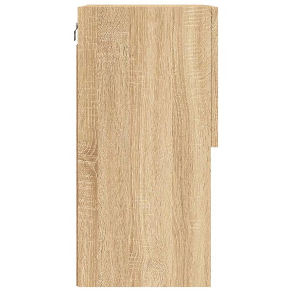 vidaXL Έπιπλο Τηλεόρασης με LED Sonoma Δρυς 40,5x30x60 εκ.