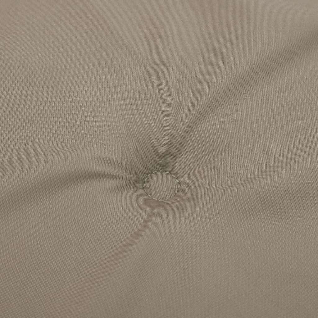 vidaXL Μαξιλάρι Πάγκου Κήπου Taupe 200x50x4 εκ. Ύφασμα Oxford