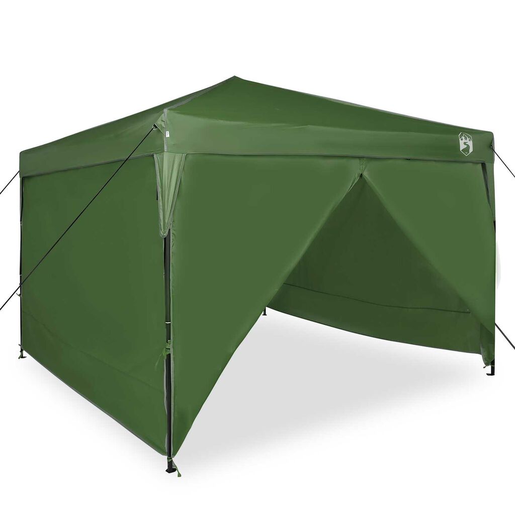 vidaXL Σκηνή Σκίασης Πράσινο 300 x 300 x 227 / 236 / 245 εκ Ύφασμα Oxford