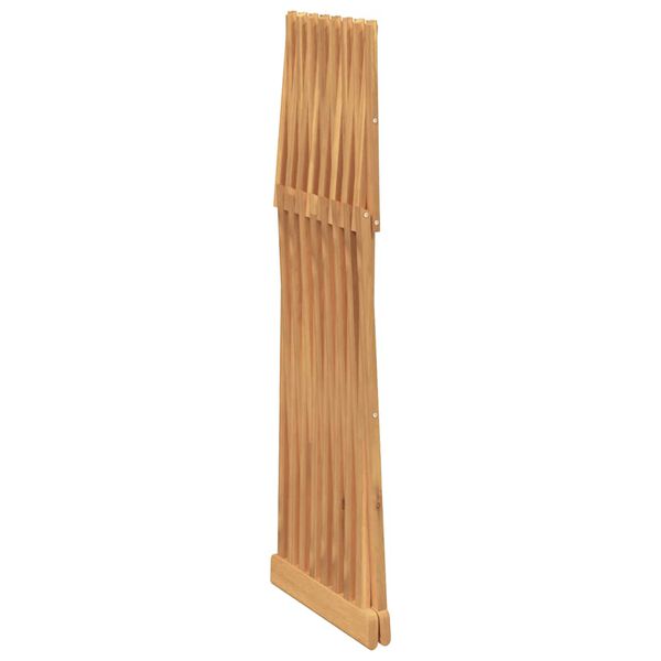 vidaXL Σκαμπό Πτυσσόμενο 40 x 32,5 x 70 εκ. από Μασίφ Ξύλο Teak