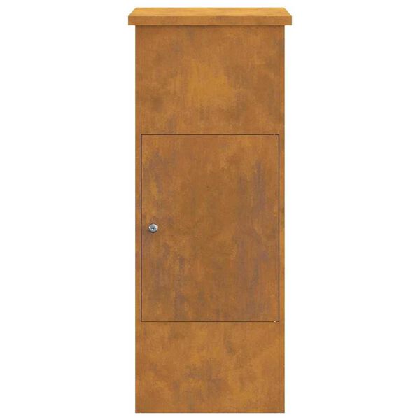 vidaXL Θυρίδα Πακέτων Σκ rusty 44.5 x 29 x 110.5 εκ