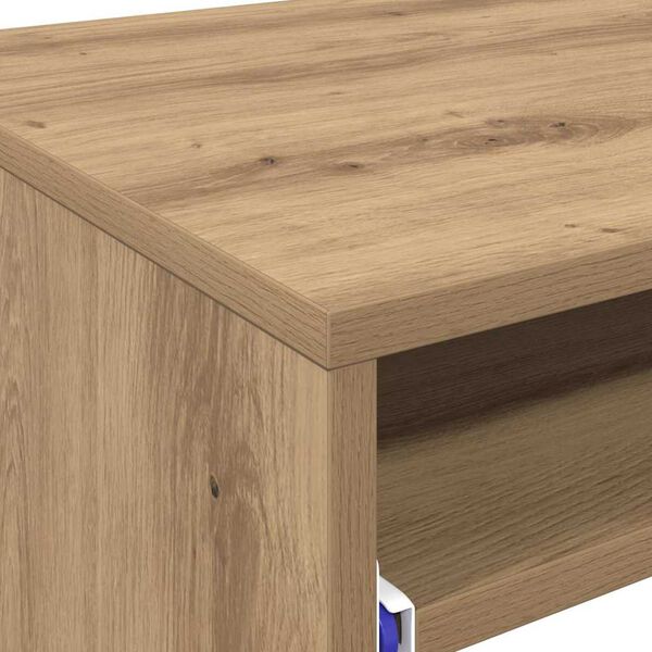 vidaXL Γραφείο artisan δρυς 77,5 x 43 x 79 εκ Επεξεργασμένο ξύλο