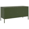 vidaXL Έπιπλο Τηλεόρασης Πράσινο Λαδί 100,5x39x50,5 εκ. από Ατσάλι