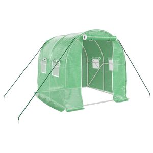 vidaXL &Theta;&epsilon;&rho;&mu;&omicron;&kappa;ή&pi;&iota;&omicron; &mu;&epsilon; &Alpha;&tau;&sigma;ά&lambda;&iota;&nu;&omicron; &Pi;&lambda;&alpha;ί&sigma;&iota;&omicron; 4 &mu;&sup2; 2 x 2 x 2 &mu;.