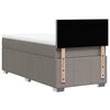 vidaXL &Kappa;&rho;&epsilon;&beta;ά&tau;&iota; Boxspring &mu;&epsilon; &Sigma;&tau;&rho;ώ&mu;&alpha; Taupe 90x190 &epsilon;&kappa;.&Upsilon;&phi;&alpha;&sigma;&mu;ά&tau;&iota;&nu;&omicron;