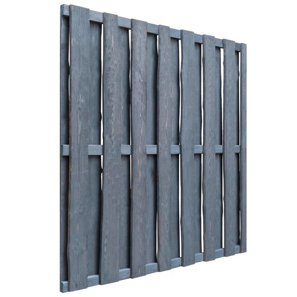 vidaXL Πάνελ Περίφραξης Γκρι 180x180 εκ. Εμποτισμένο Ξύλο Πεύκου