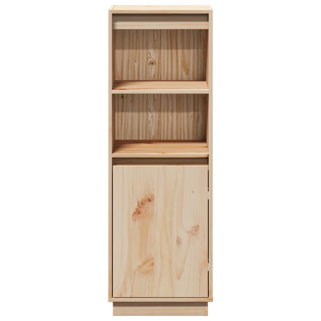 vidaXL Ντουλάπι Ψηλό 37 x 34 x 110 εκ. από Μασίφ Ξύλο Πεύκου