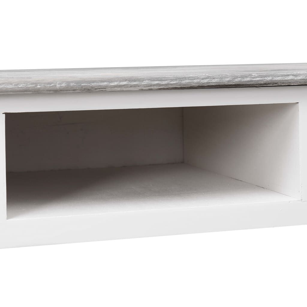 vidaXL Γραφείο Γκρι 110 x 45 x 76 εκ. Ξύλινο