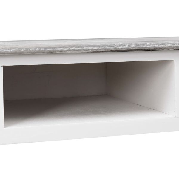 vidaXL Γραφείο Γκρι 110 x 45 x 76 εκ. Ξύλινο