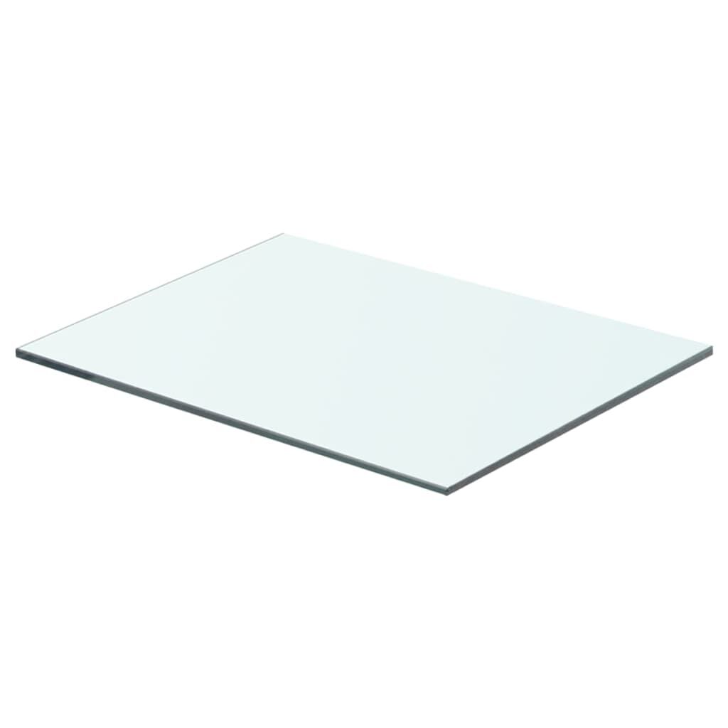 vidaXL Ράφια Πάνελ 2 τεμ. Διάφανα 40 x 25 εκ. Γυάλινα