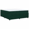 vidaXL &Kappa;&rho;&epsilon;&beta;ά&tau;&iota; Boxspring &mu;&epsilon; &Sigma;&tau;&rho;ώ&mu;&alpha; &Sigma;&kappa;&omicron;ύ&rho;&omicron; &Pi;&rho;ά&sigma;&iota;&nu;&omicron; 200x200&epsilon;&kappa;. &Beta;&epsilon;&lambda;&omicron;ύ&delta;&iota;&nu;&omicron;