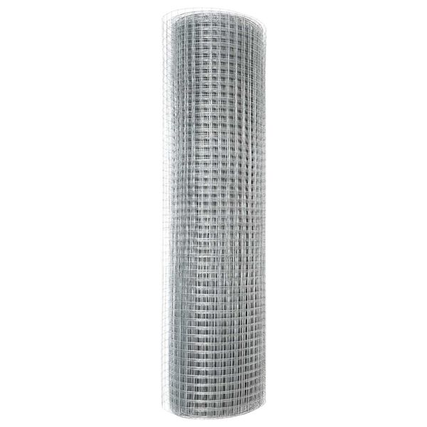 vidaXL Γαλβανισμένος Συρμάτινος Φράχτης 0.4x100 μ
