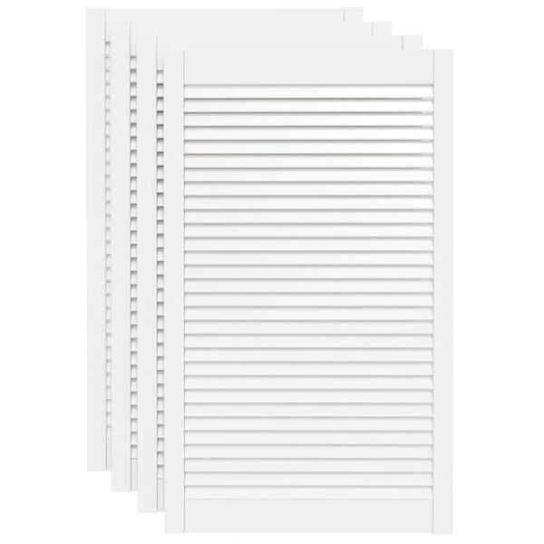 vidaXL &Pi;&omicron;&rho;&tau;ά&kappa;&iota;&alpha; &mu;&epsilon; &Pi;&epsilon;&rho;&sigma;ί&delta;&epsilon;&sigmaf; 4 &tau;&epsilon;&mu; &Lambda;&epsilon;&upsilon;&kappa;ά 99,3x59,4 &epsilon;&kappa; &Mu;&alpha;&sigma;ί&phi; &Xi;ύ&lambda;&omicron; &Pi;&epsilon;ύ&kappa;&omicron;&upsilon;