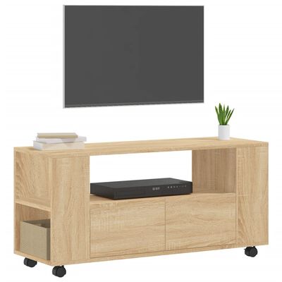 vidaXL Έπιπλο Τηλεόρασης Sonoma Δρυς 102 x 34,5 x 43 εκ. Επεξ. Ξύλο