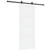 vidaXL &Sigma;&upsilon;&rho;ό&mu;&epsilon;&nu;&eta; &Pi;ό&rho;&tau;&alpha; 86 x 211 cm &Epsilon;&pi;&epsilon;&xi;&epsilon;&rho;&gamma;&alpha;&sigma;&mu;έ&nu;&omicron; &Xi;ύ&lambda;&omicron; &Lambda;&epsilon;&upsilon;&kappa;ό &kappa;&alpha;&iota; &Mu;&alpha;ύ&rho;&omicron;