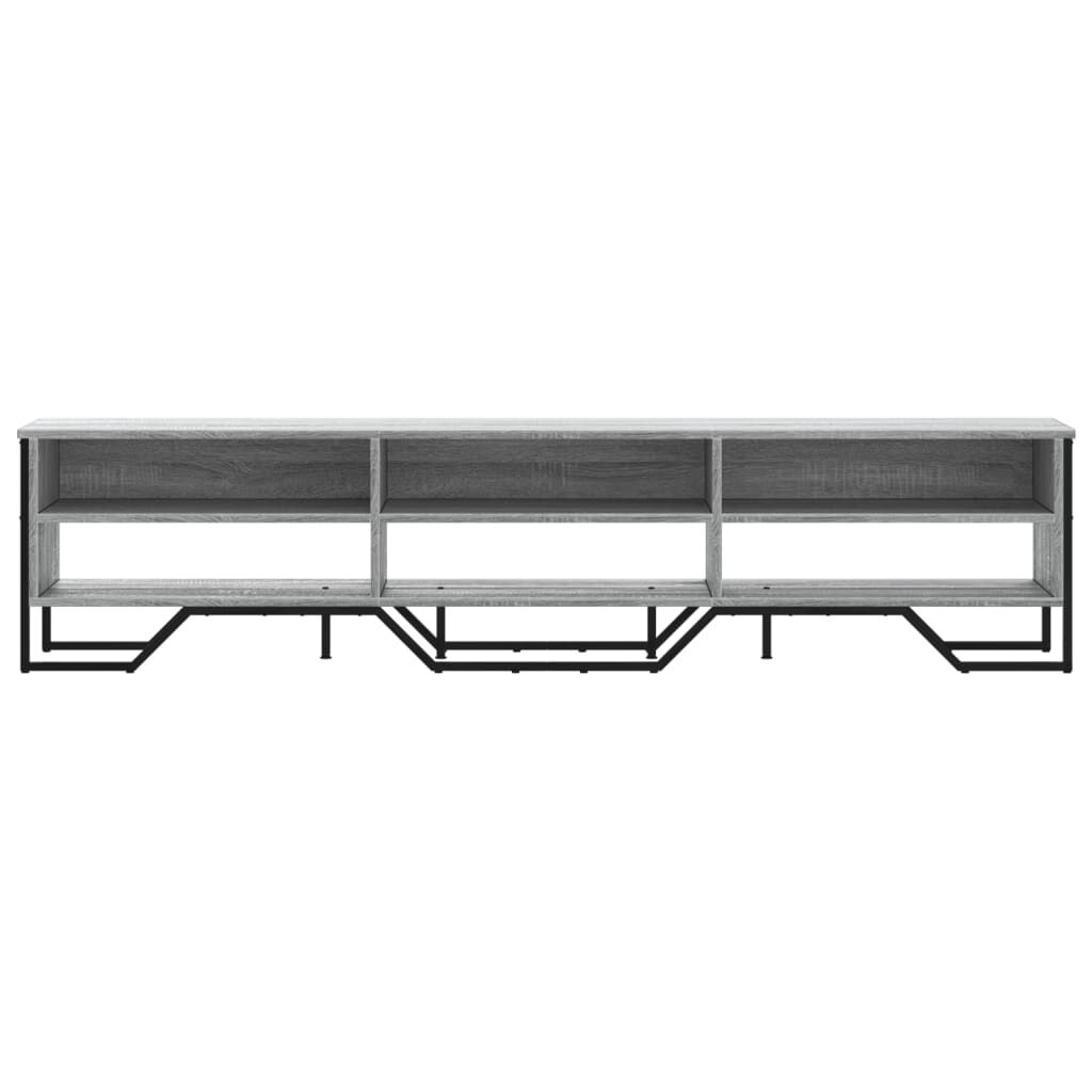 vidaXL Έπιπλο Τηλεόρασης Γκρι Sonoma 180x34x41 εκ. από Επεξεργ. Ξύλο