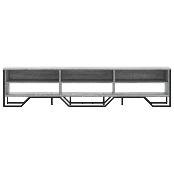 vidaXL Έπιπλο Τηλεόρασης Γκρι Sonoma 180x34x41 εκ. από Επεξεργ. Ξύλο