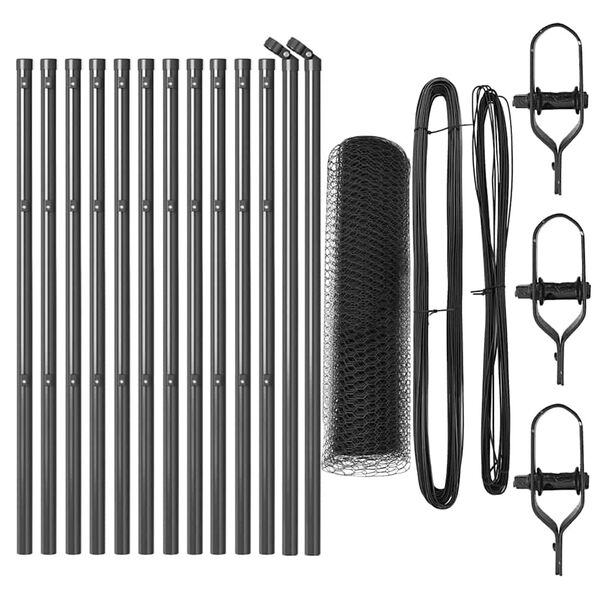 vidaXL &Sigma;&tau;ύ&lambda;&omicron;&sigmaf; &Pi;&epsilon;&rho;&iota;&phi;&rho;ά&xi;&epsilon;&omega;&nu; &Gamma;&kappa;&rho;&iota; 25 x 0,6 &mu; (25 mm &pi;&lambda;έ&gamma;&mu;&alpha;)