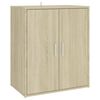 vidaXL Παπουτσοθήκη Sonoma Δρυς 60 x 35 x 70 εκ. από Επεξ. Ξύλο